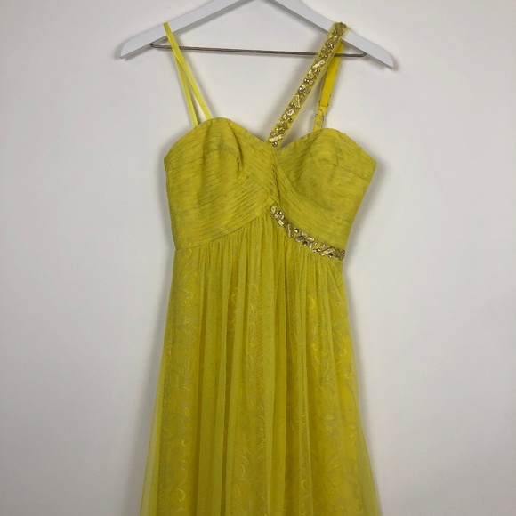 BCBGMaxAzria Dresses & Skirts - BCBGMaxAzria Debora Embellished Shoulder Dress